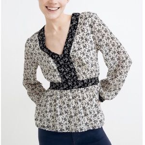 Madewell Peplum Blouse